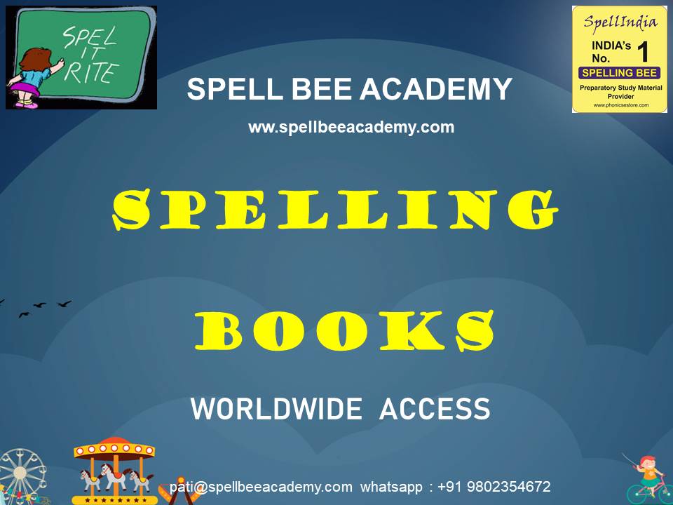 spelling spell bee books